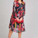 Vestido Floral Moderno Gisella™