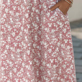 Vestido Midi Floral Suelto Carmen