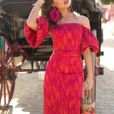 Vestido Mandy ™ con Mangas Abullonadas