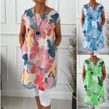 Vestido Elegante de Cuello Redondo Anita™