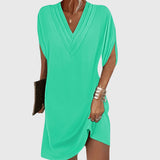 Vestido Corto Elegante Anita que Oculta la Barriga