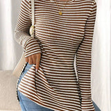 Camisa de Rayas de Manga Larga Harper