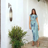 Camilla - Conjunto Estampado de Top y Falda