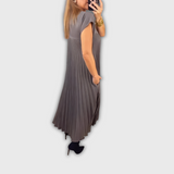 Vestido Plisado Celine