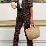 Club de Ropa de Casa™️ | Elegante conjunto con estampado de leopardo