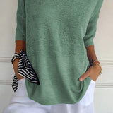 Top de Malla Anna con Cuello en V