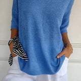 Top de Malla Anna con Cuello en V