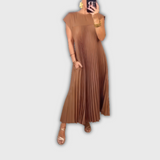 Vestido Plisado Celine