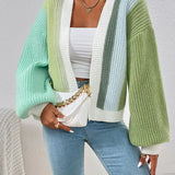 Cardigan de Punto Lucid Block