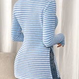Camisa de Rayas de Manga Larga Harper