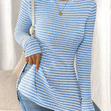 Camisa de Rayas de Manga Larga Harper
