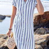 Vestido Camisero Rayas Martine™