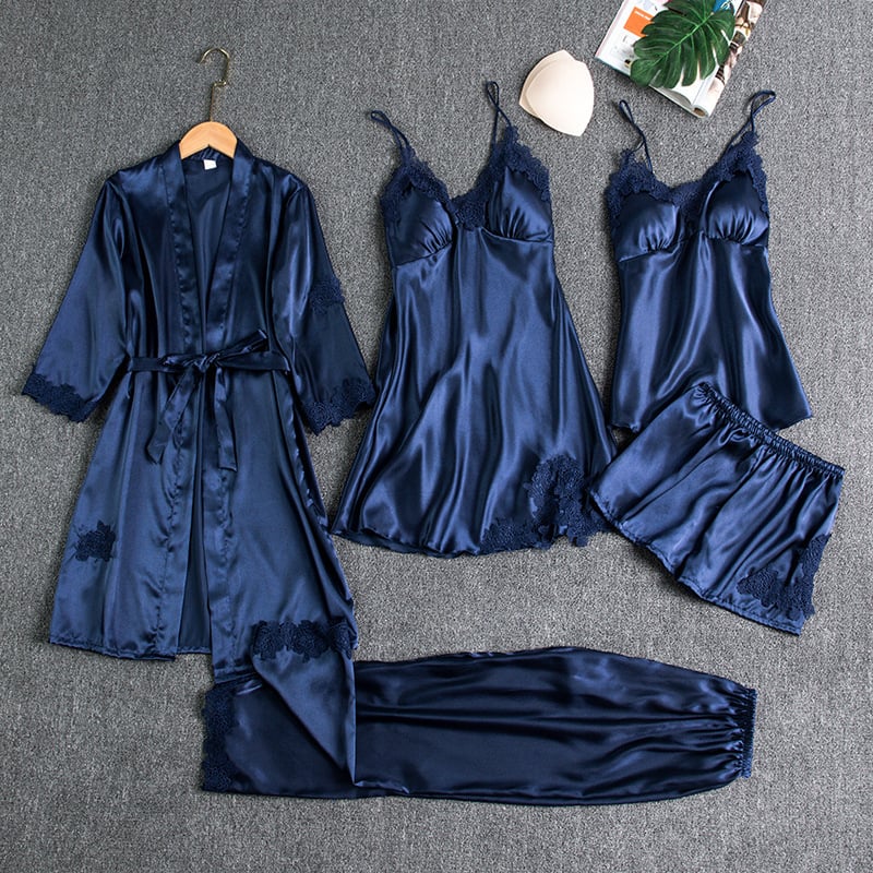 Conjunto de Pijama Helene de 5 Piezas