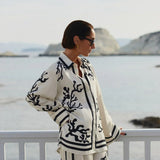Conjunto Elsa™ Elegante con Estampado Negro