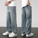 Jeans de Mezclilla Lavada de Plata