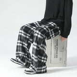 Pantalón de Sudadera a Cuadros