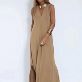 Vestido Largo Elegante Belle™ con Chaleco para Mujer
