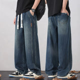 Jeans de Mezclilla Lavada de Plata