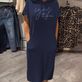Vestido Casual con Capucha Saskia™
