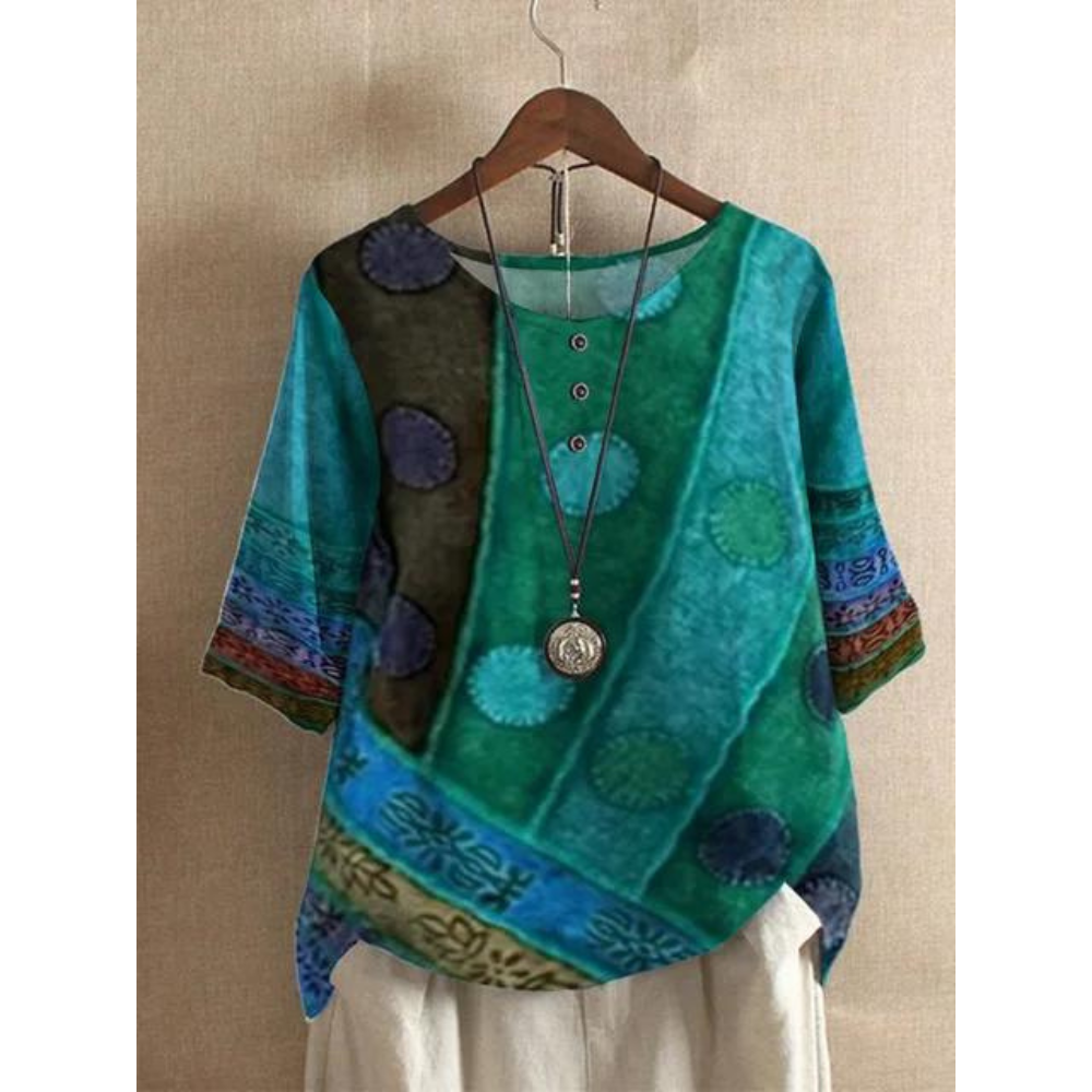 Top Bohemio Colorido Valarie