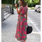 Vestido de Mujer Anna con Estampado Floral Primavera/Verano