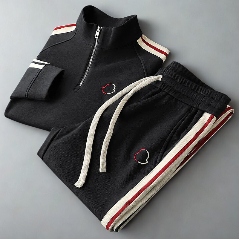 Conjunto de Sudadera con Media Cremallera Hype