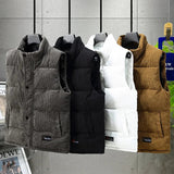 Chaleco Puffer de Corduroy Highland