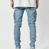 Jeans de Mezclilla Apilados Maverick
