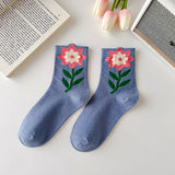 Juego de Calcetines Florales Bloom