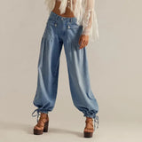 Jogger Harem de Denim Santi