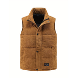 Chaleco Puffer de Corduroy Highland
