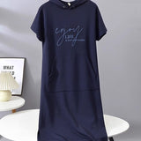 Vestido Casual con Capucha Saskia™