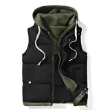 Chaleco Puffer con Capucha Soft Shell