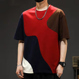 Camiseta de Panel Cruzado