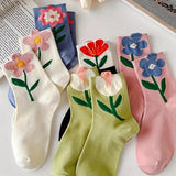 Juego de Calcetines Florales Bloom