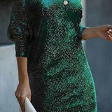 Vestido Corto Elegante de Un Solo Hombro Amaya™