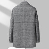 Abrigo de Lana Houndstooth Bellucci