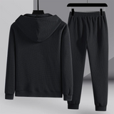 Conjunto de Ropa de Casa de Tejido de Waffle