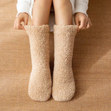 Calcetines de Casa de Terciopelo