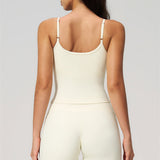Nexus - Conjunto de Top de Tirantes y Pantalones Cortos de Pierna Ancha para Mujer