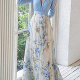 Vestido Largo Floral Camille™