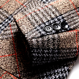 Blazer de Pana Real en Patrón Herringbone