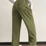 Pantalón Jogger de Pana Rayada