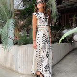 Camilla - Conjunto Estampado de Top y Falda