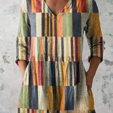 Blusa Larga con Escote en V Chloe