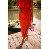 Vestido Midi Elegante Kasia Primavera Verano