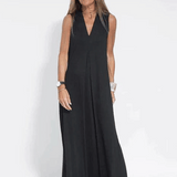 Vestido Largo Elegante Belle™ con Chaleco para Mujer