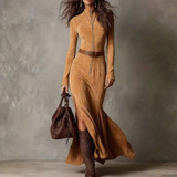 Vestido Largo de Ante Alessia Lunori™