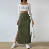 Falda Maxi Texturizada Verona