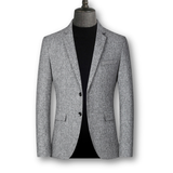 Blazer Elegante en Tejido Escocés Domenico